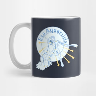 Eta Aquariids Meteor Shower Badge Mug